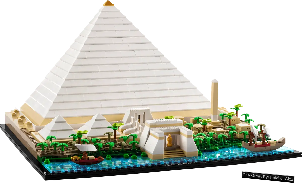 Bauset Große Pyramide von Gizeh (21058).